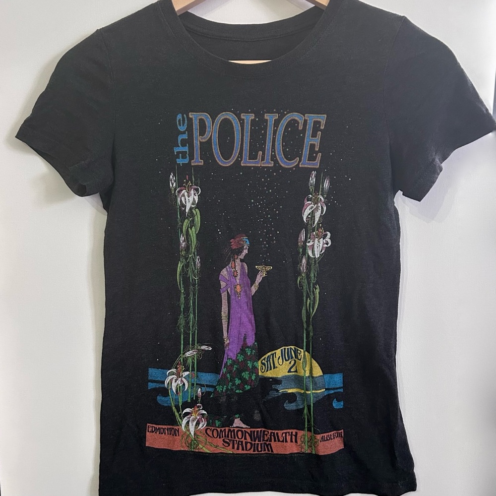 The Police Dark Grey Graphic T-Shirt
